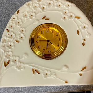 Lenox Cherry Blossom Clock